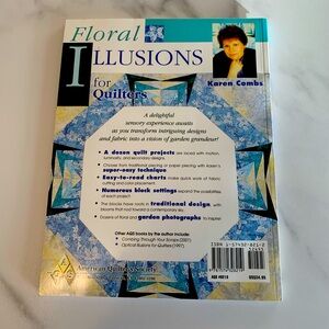 Floral Illusions Quilting Book by Karen Combs
